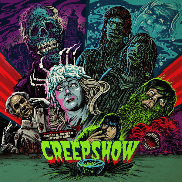 Creepshow soundtrack record blue vinyl