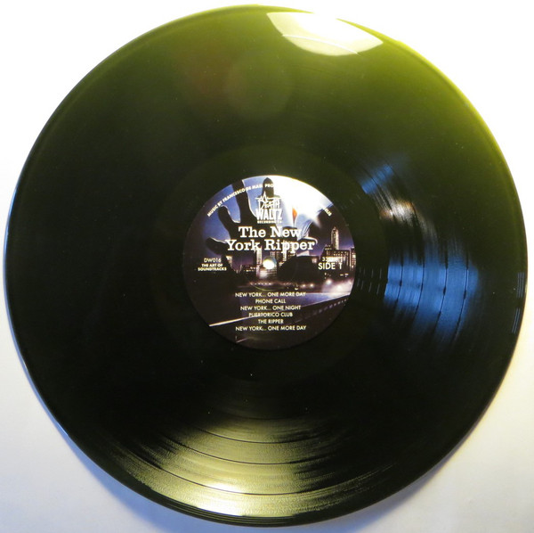 Fulci New York Ripper Soundtrack Clear Green vinyl